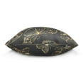 thumbnail image 2 of Butterflies Golden Throw Pillow Covers Couch Pillowcases Decor for Bed Sofa 18" x 18", 2 of 7