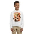 thumbnail image 2 of Awkward Styles Halloween Youth Sweatshirt Mummy Cat Crewneck Tops for Kids, 2 of 5
