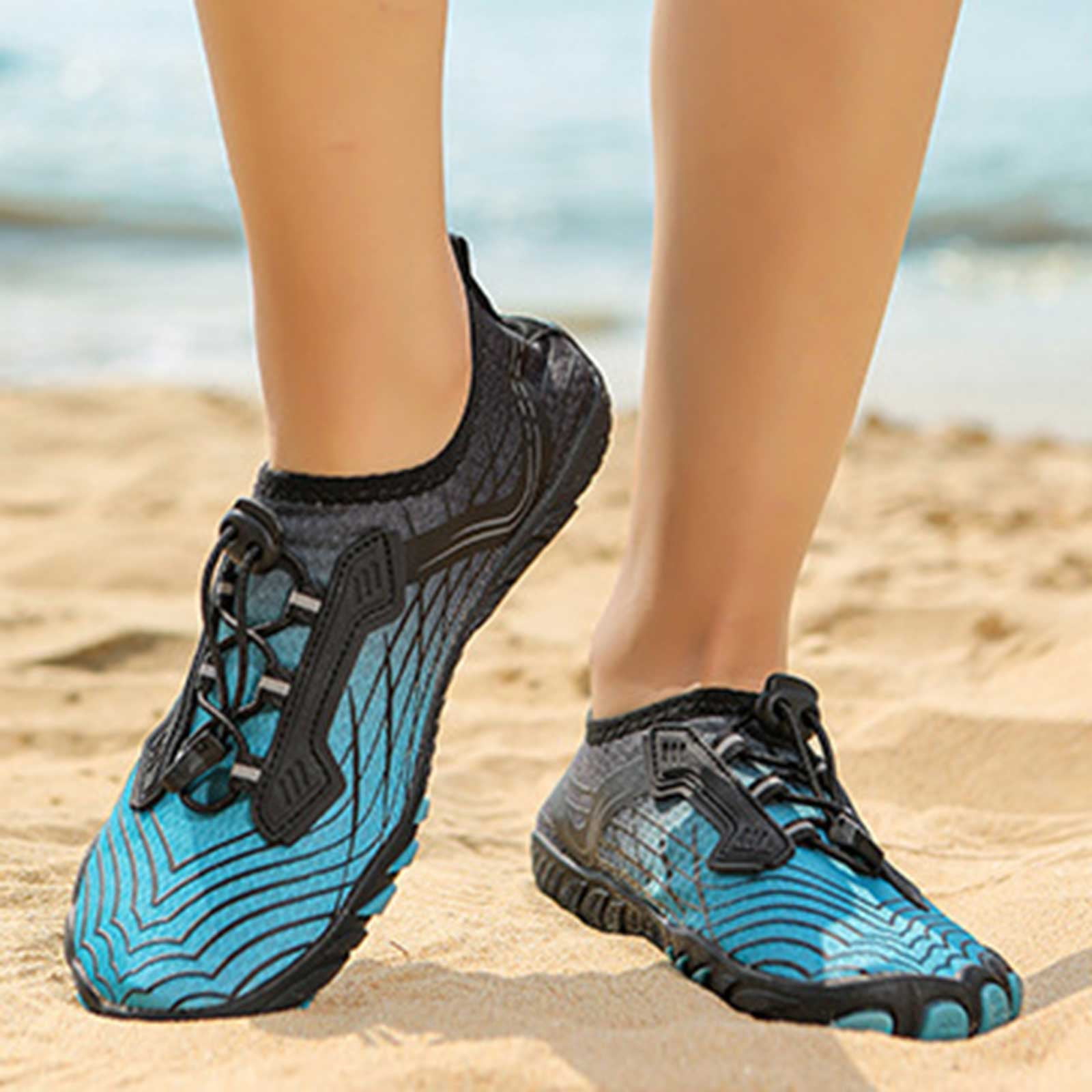 Chaussures d'Eau Homme Femme Plage Pieds Nus Chaussures Aqua Rivière