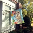 thumbnail image 2 of Carolines Treasures CK3244CHF Happy Birthday Champagne Cockapoo Flag Canvas House Size, 2 of 4