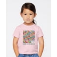 thumbnail image 2 of Wild Bobby 1 2 3 4 100 Days of School Colorful Counting, 100 Days of School 2024 2025 Design for Kids Youth Boys Girls School Toddler Crew Graphic T-Shirt, 2 of 6