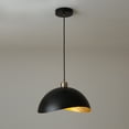 thumbnail image 6 of Luna Bella Pendant Light Large - Matte Black Weathered Brass, 6 of 10