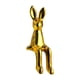 thumbnail image 4 of Escultura decorativa de conejo para sala de estar, dormitorio y escritorio. Oro, 4 of 9