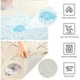 thumbnail image 7 of Coolnut Adorable Hedgehogs Bathroom Rug Rectangular Bath Mat Non Slip Bath Rugs Absorbent Shaggy Bathmats for Sink Shower 16" x 24" Home Decor, 7 of 7