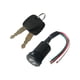 thumbnail image 5 of Cerradura de seguridad para caja de batería con 2 llaves, cerraduras de batería para motocicleta, pieza de repuesto duradera, cerradura de cilindro de , Cabeza mediana DYNWAVEMX Cerradura de seguridad, 5 of 8