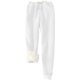 thumbnail image 1 of Pantalones deportivos Prolriy para mujer, con forro cálido, deportivos, de cintura alta, con forro polar, largos y gruesos para exteriores, de invierno, color blanco XXXXXXL, 1 of 5
