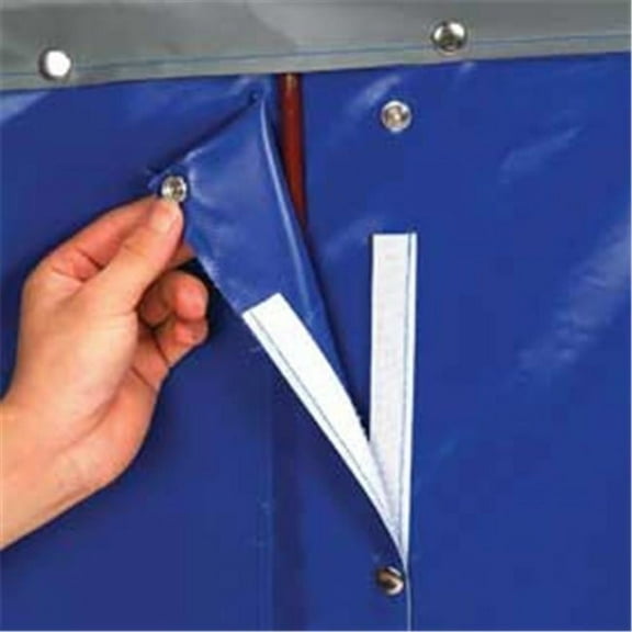 Replacement Liner for Best Value 16 Bushel Blue Vinyl Basket Bulk Truck - Blue - 40in. x 28-1/4in.