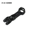thumbnail image 4 of Mtb Road Bike Adjustable Stem Bicycle Handlebar Stem Angle Aluminum Alloy Bike Handlebar Riser Road Bike Front Fork Stem Adapter 31.8-120Mm Fangkenuo, 4 of 9