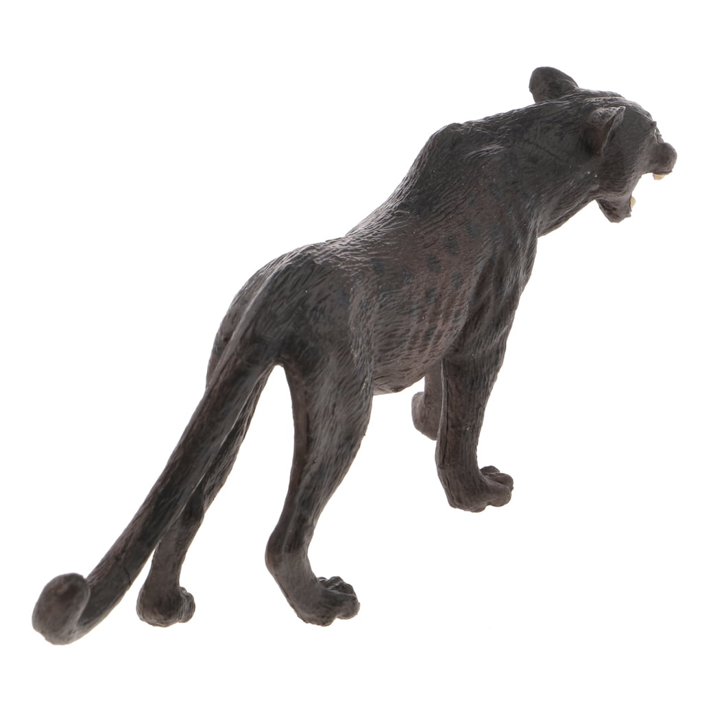 Realistic Panther Wild/Zoo Animal Model Figure Figurine Kids Toy Home Decor 