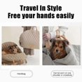 thumbnail image 3 of Pet Carrier Bag for Small Dogs Cat Portable Washable Puppy Carrier Car Seat Bag, 3 of 5