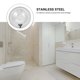 thumbnail image 5 of 2 Unids Baño de acero inoxidable Cocina Fregadero Colador Forma de corazón Handle Strainer, 5 of 5