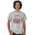 thumbnail image 4 of Texas TX Student Campus Pride Seal Men's Graphic T Shirt Tees Brisco Brands S, 4 of 4