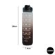 thumbnail image 2 of Tazas de agua de 1000ml para adultos y niños, hervidor deportivo con degradado de paja, regalos (blanco y negro) Ehuebsd Libre de BPA, 2 of 6