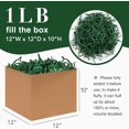thumbnail image 2 of 1LB Iridescent Crinkle Cut Paper Shred Filler for Gift Box Bag and Basket On Holidays(Diamond White), 2 of 10