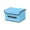 Blue, variant on JMYHOAM Storage Containers Cotton and Linen Cloth Covered Storage Box Clothing and Debris Storage Artifacts Household Daily Collapsible Washing Box Home and Storage