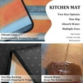thumbnail image 6 of Orange Kitchen Rugs Set of 2 - Kitchen Floor Mats Non-Slip Backing - Kitchen Mat Washable Doormat Runner Rug Set for Home Accessories and Decor 17x47.2 and 17x30 inches., 6 of 6