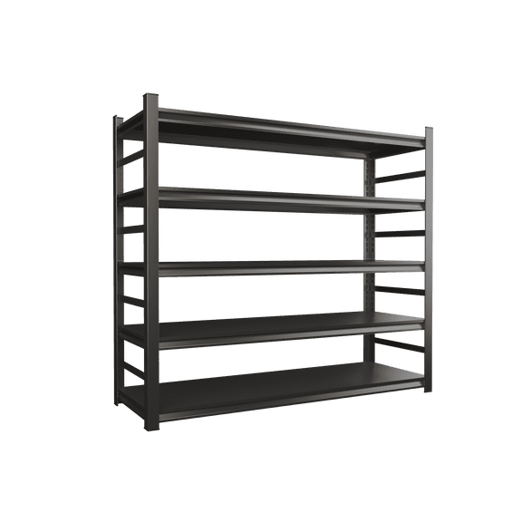 72''H*36W'' Metal Garage Shelving Heavy Duty Garage Storage Shelves Organizer for Heavy Tools and Equipment, 5 Tier Metal Shelves Adjustable Shelf for Pantry Kitchen Warehouse, Corporate Purchase