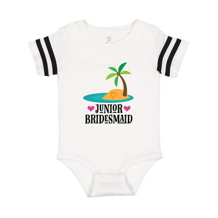 

Inktastic Junior Bridesmaid Hawaiian Wedding Gift Baby Girl Bodysuit