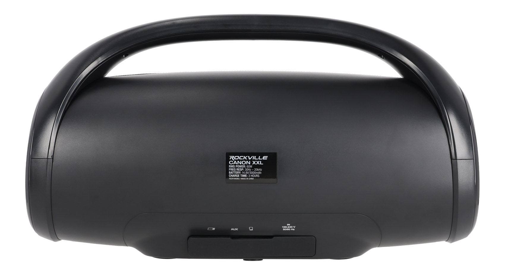 Rockville CANON-XXL Huge Portable Bluetooth Speaker w Booming Bass+Wireless Link