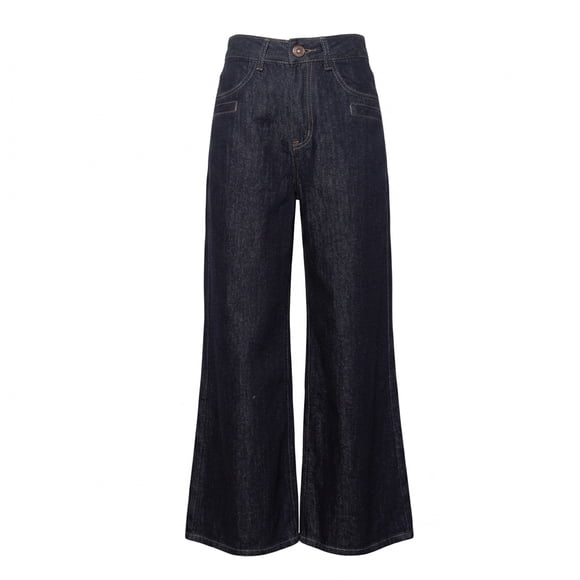 Jeans Quarry para Dama, Wide Leg Azul Talla 5