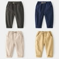 thumbnail image 5 of Esaierr Baby Kids Boys Boys Girls Pants 2-7Y Toddler Trousers Elastic Waist Casual Active Pants Fashion Spring Autumn Winter Casual Pants, 5 of 6
