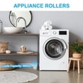 thumbnail image 4 of Uxcell Appliance Rollers, Extendable Appliance Sliders with Wheels,  White, 2pack, 4 of 7
