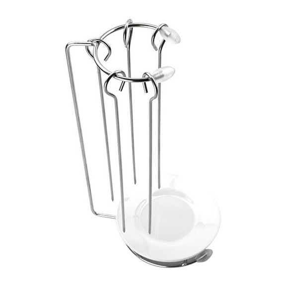 Miangastore Support de Barbecue en Acier Inoxydable pour Usage Extérieur avec Bac d'Égouttement Portable et Durable Taille 19.5 x 12.5 x 5.5 Pouces