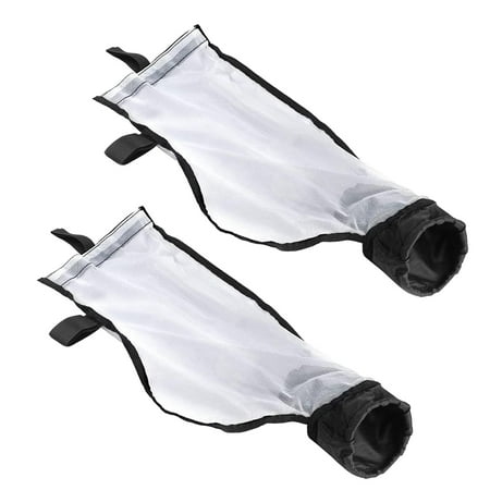 2pcs Pool Vacuum Mesh Bags - Fine & Standard Mesh For Pool Cleaning