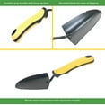 thumbnail image 6 of (1 pack) Expert Gardener Steel Gardening Trowel, 12.6 in Length, Black & Yellow, 6 of 9
