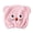 Pink, variant on Bouanq Microfiber Hair Turban Anti Frizz Absorbent & Soft Hair Hat Quickly Dry Wrapped Towel Bathing Cap for Women Girls Mom Daughter