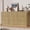 Natural, variant on Furniway 63” Fluted Large Beige Dresser with Golden Handles ,9 Drawer Double Dresser, Modern Chest of Drawers Wide Chest of Drawers for Bedroom, Living Room, Entryway and Closet
