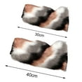 thumbnail image 6 of Dengjunhu 1 Pair Faux Fur Socks Tie Dye Anti-cold Soft Attractive Keep Warm Delicate Leg Warmers for Stage Performance, 6 of 7