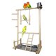 thumbnail image 3 of 26-27 Bird Toys Parrots Wooden Stand Bird Play Activity Perch Gym Swing Playpen Toy Birds Exercise Rack Bird Toys, 3 of 4