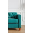 thumbnail image 4 of Uspridefurniture Gerame 79.5'' Velvet Square Arm Sofa,Green, 4 of 5