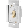 thumbnail image 1 of Eaton TI3101-V-K 1000-Watt Single-Pole/3-Way Incandescent/Halogen Dimmer with Non-Preset, Ivory, 1 of 1