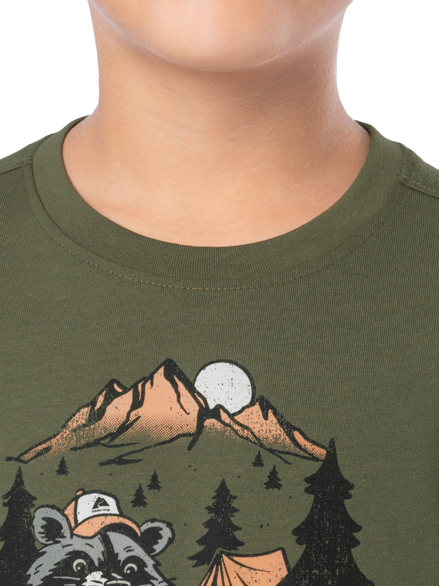 Ozark Trail Boy's Graphic Short Sleeve T-Shirt, Sizes 4-18 & Husky