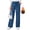 Blue, variant on MOSHU Wide Leg Sweatpants for Women High Waisted Baggy Fleece Cotton Pants Fall Casual Sweatpants with Pockets