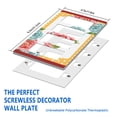 thumbnail image 2 of 4-Gang Screwless Pioneer Floral Decorative Wall Plates,Size 4-Gang 8.3"W x 4.7"H,Unbreakable Thermoplastic Faceplate Cover for Kitchen Living Room Bedroom Decorator Receptacle Outlet Switch, 2 of 7