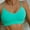 Mint Green, variant on Aueoeo Mini Camisole Bra Spaghetti Strap Daily Bra Push Up Bra With Adjustable Straps For Women Girls