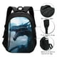 thumbnail image 3 of Balery Blue Thunder Storm Dragon Mochila con carga USB para hombre y mujer - Mochila impermeable y antirrobo para laptop con puerto USB para viajes, trabajo, 3 of 7