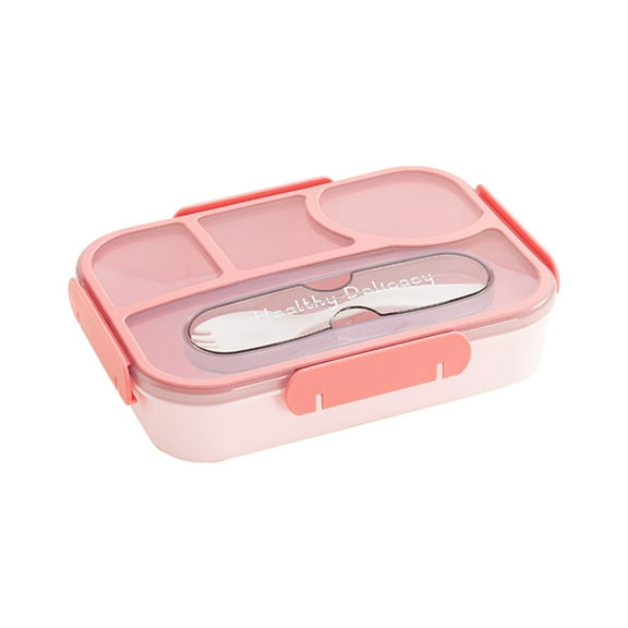 Gnmfd Bento Lunch Box For Adults Stackable Food Storage Container Leak Proof Compartment Lunchbox With Cutlery Microwave Freezer Dishwasher Safe For Office School Picnic Meal Prep