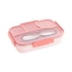 thumbnail image 1 of Xihbxyly Lonchera Sellada, Compartimentos Apilables, Diseño Hermético, Material Apto para Uso Alimentario, Apto para Microondas, Congelador y Lavavajillas, Ideal para Oficinistas, Estudiantes, Picnic, 1 of 1