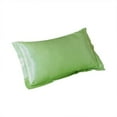 thumbnail image 2 of Pedty Pillow Case Cushion Cover Solid Color Faux Silk Pillowcase Silk No Zipper Envelope Pillow Pillow Cover, 2 of 7