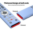 thumbnail image 6 of Silicone Remote Case Protective Cover Sleeve for Hisense ERF6A80 ERF6G80H ERF6F80H for Hisense Class A7 U8 Series 4K for Google TV Remote Anti-Slip Soft Skin Protector with Lanyard, 6 of 8