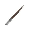 thumbnail image 2 of Carbide Tip, Cone End Mills Long Service Life  For Woodcrafts For Slotting For Cutting R0.25x15xD4x50, 2 of 8