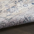 thumbnail image 5 of 6' Runner Pink and Blue Oriental Power Loom Distressed Washable Non Skid Runner Rug, 5 of 8