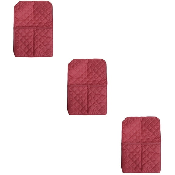 3 PCS Kitchen Sink Splash Guards Outdoor Drainer Blender Red