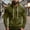 Army Green, variant on Hoodies for Men Men's Pullover Long Sleeved Drawstring Pocket Button Pullover Solid Color Leisure Oversized Tops Fitness Workout Fall Winter Wear Gray