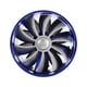 thumbnail image 1 of Turbonador De Entrada De Aire Para Automóvil, Cargador Turbo De Doble Ventilador, Aumma La Potencia Y Ahorra Combustible, Ajuste Universal, 1 of 7