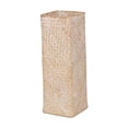 thumbnail image 1 of Cesta de flores de ratán, jarrón, plantas, maceta, jarrón de paja, exhibición, planta tejida a mano Limpiar blanco, 1 of 9